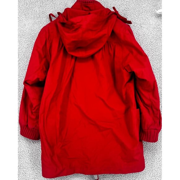 Vintage Foxland Women’s Red Winter Coat  w/Snap Closure - Picture 13 of 16